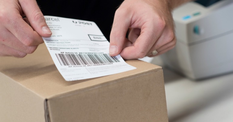 Shipping labels